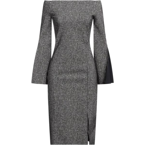 vestiti midi/longuette Chiara Boni La Petite Robe nero pied de poule
