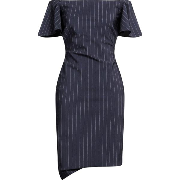 vestiti midi/longuette Chiara Boni La Petite Robe blu a righe