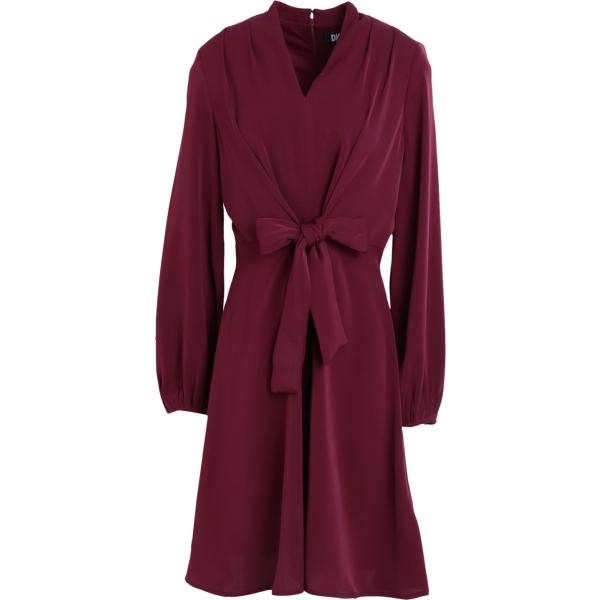 vestiti midi/longuette Dkny rosso tinta unita