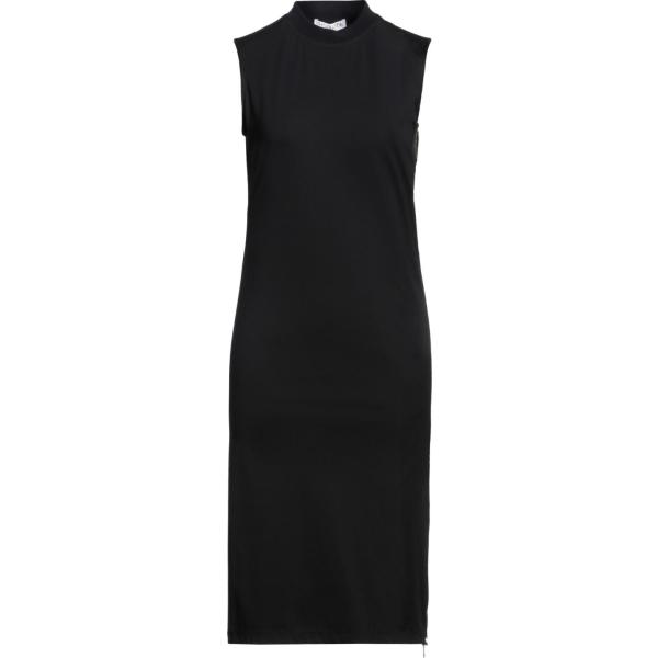 vestiti midi/longuette Jw Anderson nero tinta unita