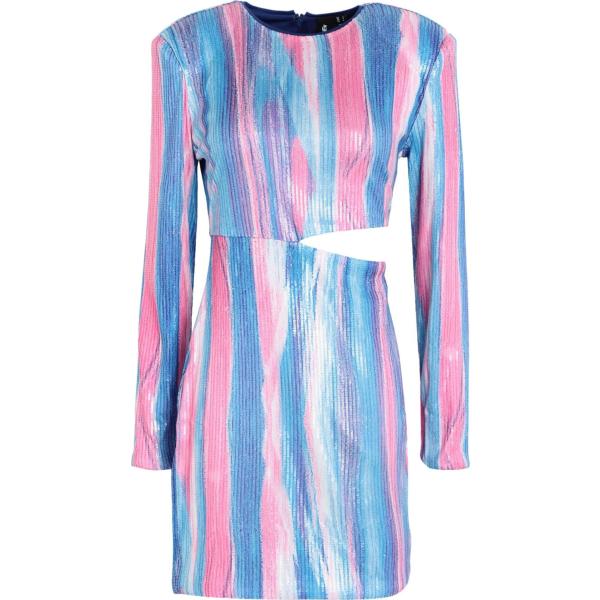 vestiti corti Somethingnew0803 rosa a righe