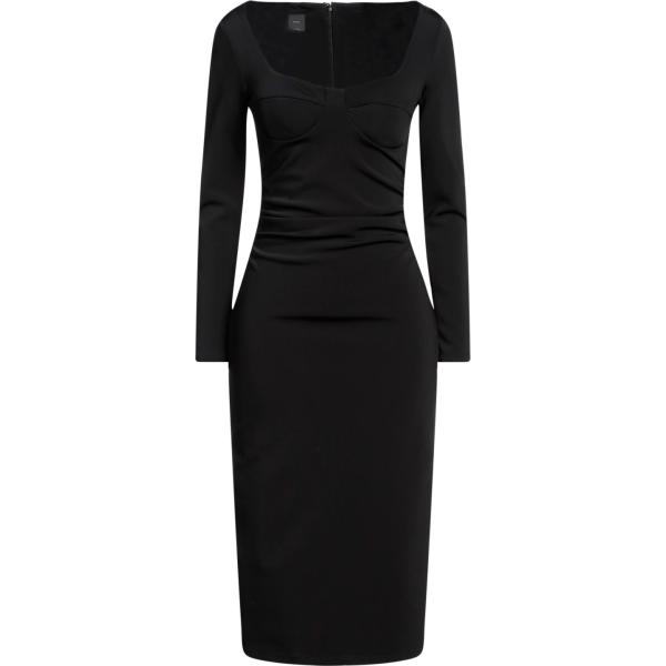 vestiti midi/longuette Pinko nero tinta unita