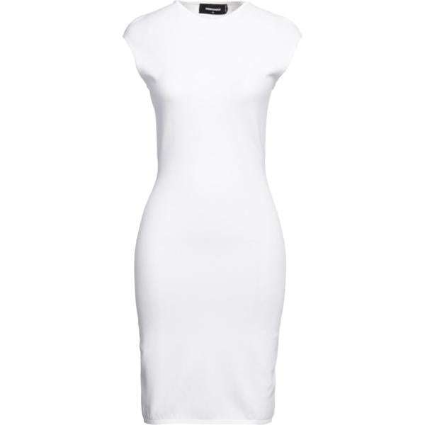 vestiti corti Dsquared2 bianco