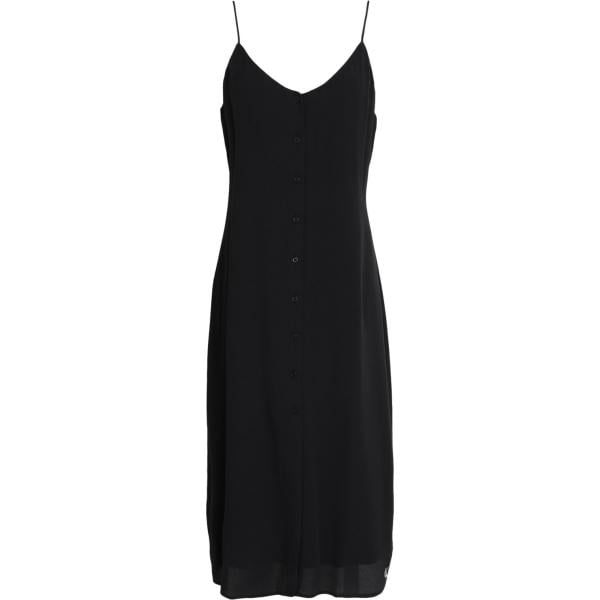 vestiti midi/longuette Calvin Klein Jeans nero tinta unita