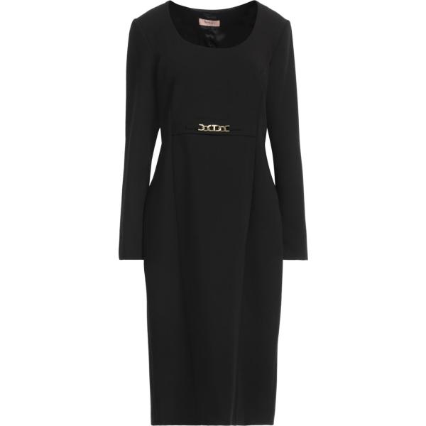 vestiti midi/longuette Twinset nero tinta unita