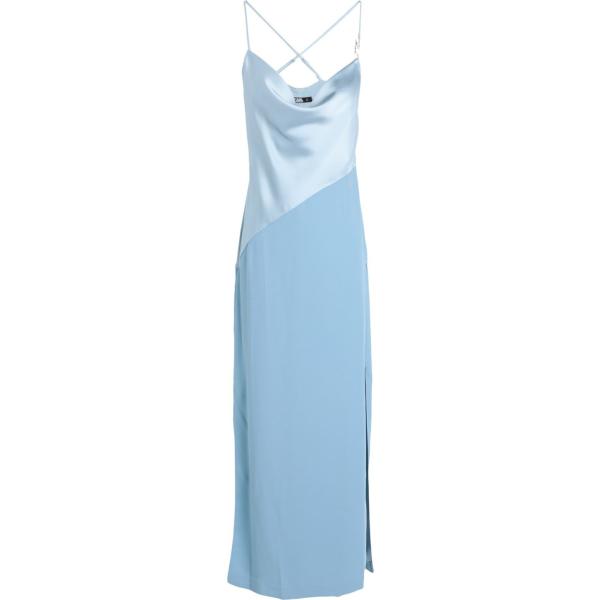 vestiti lunghi Karl Lagerfeld blu