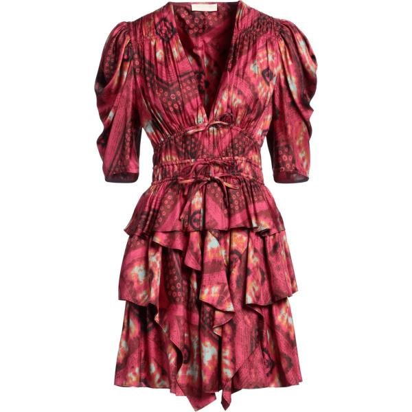 vestiti corti Ulla Johnson rosso