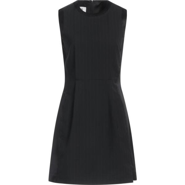vestiti corti Mm6 Maison Margiela nero a righe