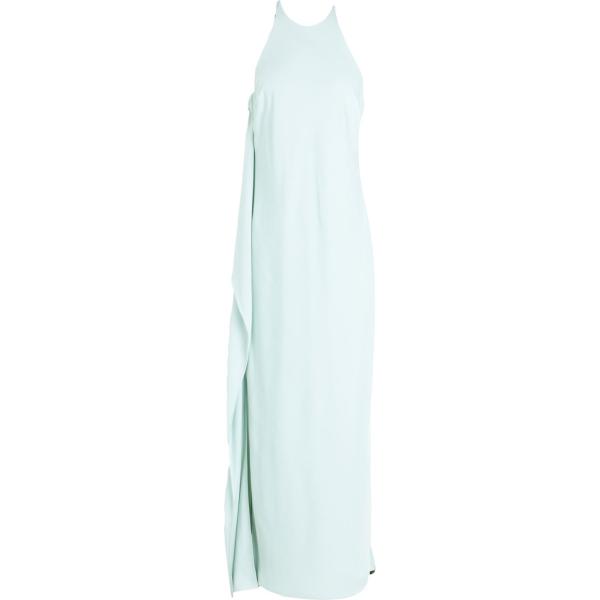 vestiti lunghi Calvin Klein blu tinta unita