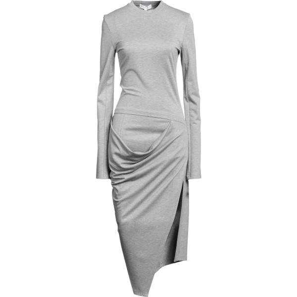 vestiti midi/longuette Jw Anderson grigio tinta unita