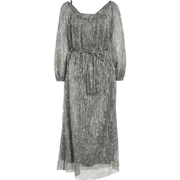 vestiti midi/longuette Tory Burch grigio tinta unita