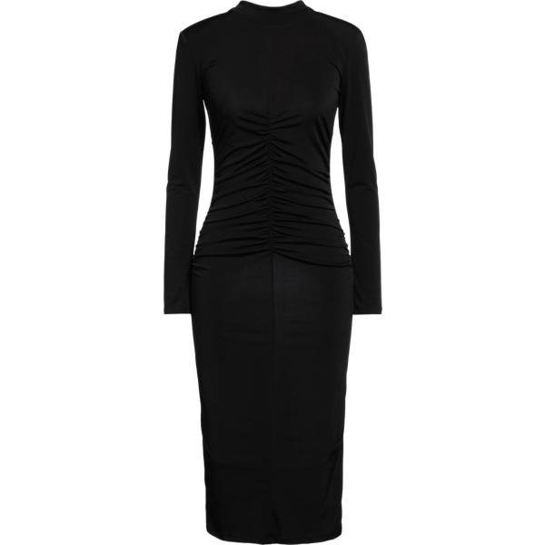 vestiti midi/longuette Silvian Heach nero tinta unita