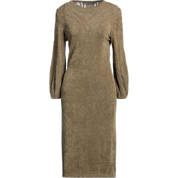 vestiti midi/longuette Alberta Ferretti marrone