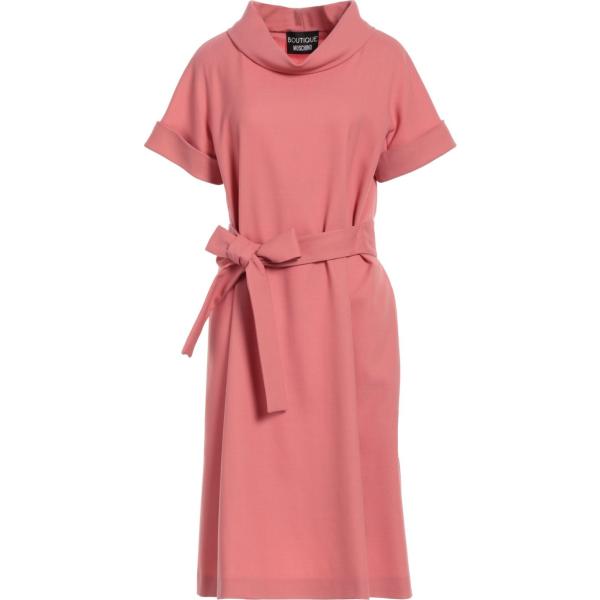 vestiti midi/longuette Boutique Moschino rosa tinta unita