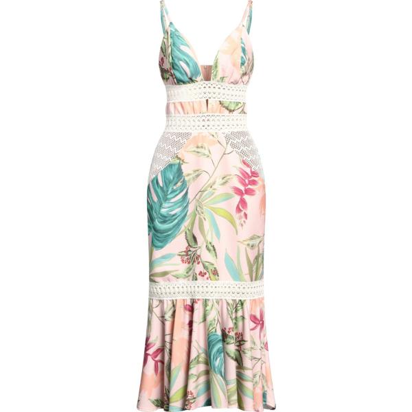 vestiti midi/longuette Patbo bianco a fiori