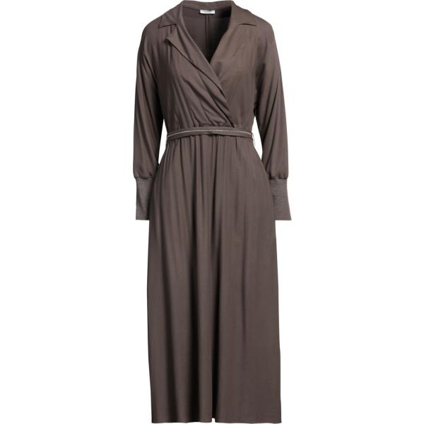 vestiti midi/longuette Peserico marrone
