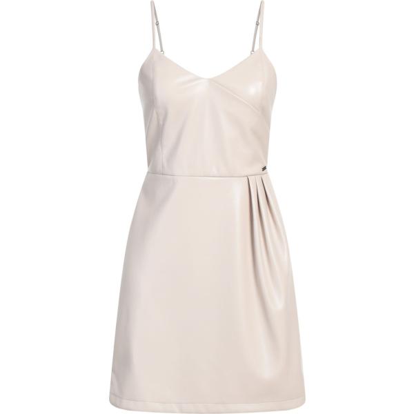 vestiti corti Armani Exchange bianco tinta unita