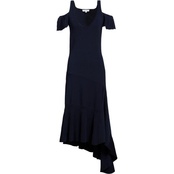 vestiti asimmetrici Jw Anderson blu tinta unita