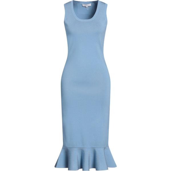 vestiti midi/longuette Jw Anderson blu tinta unita