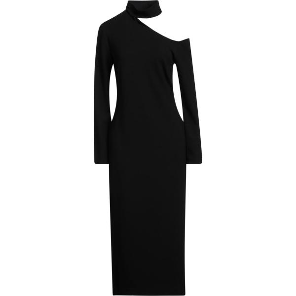 vestiti midi/longuette Ana Alcazar nero tinta unita