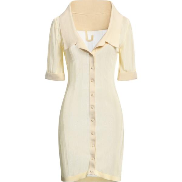 vestiti corti Jacquemus marrone