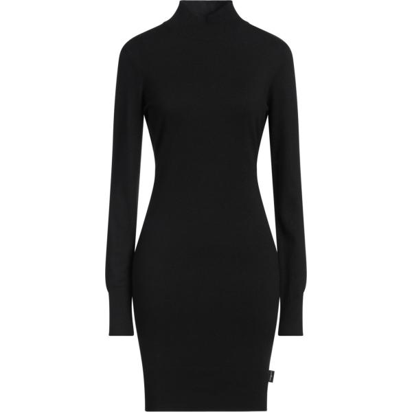 vestiti corti John Richmond nero tinta unita