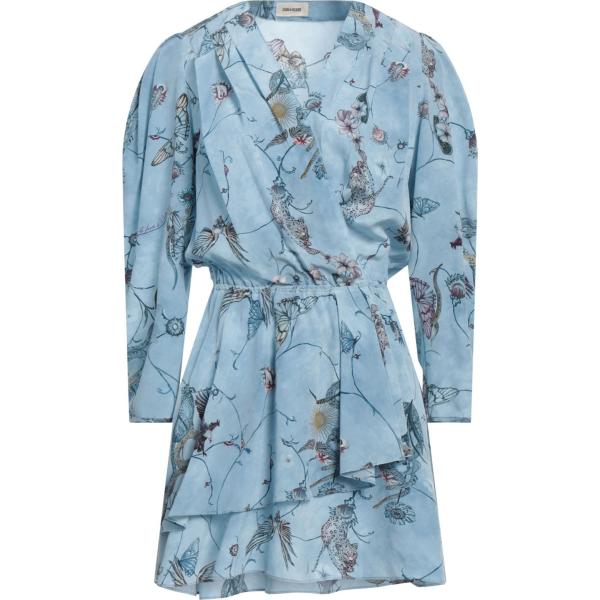 vestiti corti Zadig&Voltaire blu a fiori