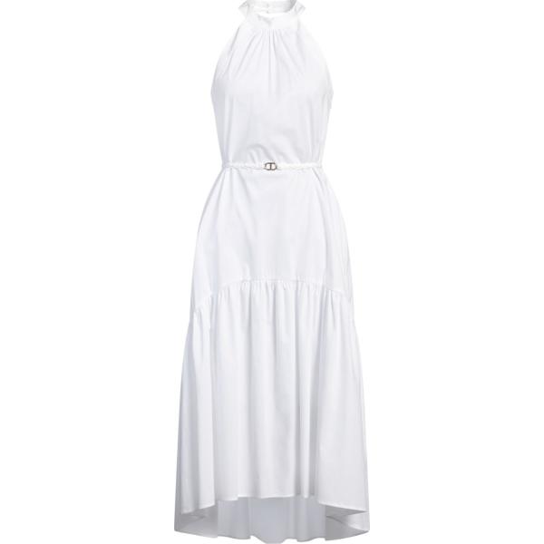 vestiti lunghi Twinset bianco