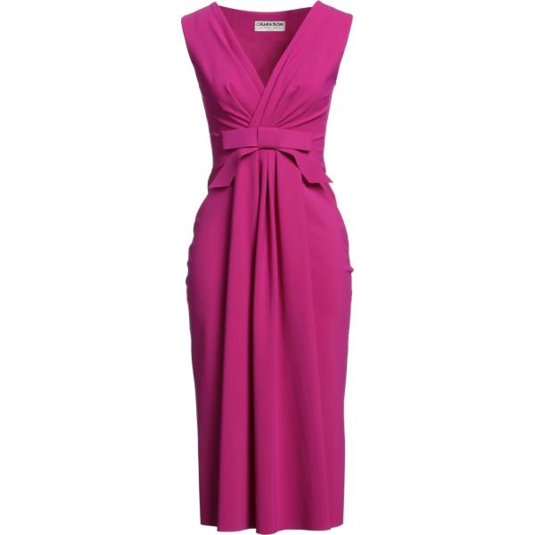 vestiti midi/longuette Chiara Boni La Petite Robe rosa tinta unita
