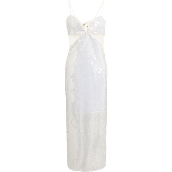 vestiti midi/longuette Patrizia Pepe bianco tinta unita