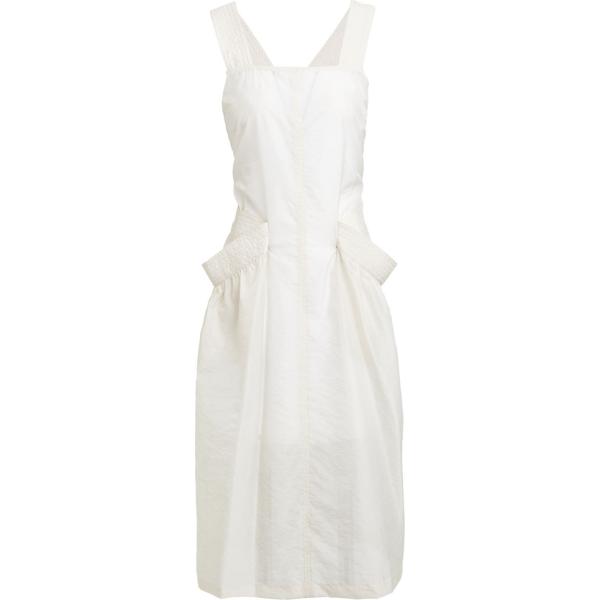 vestiti midi/longuette Low Classic bianco tinta unita