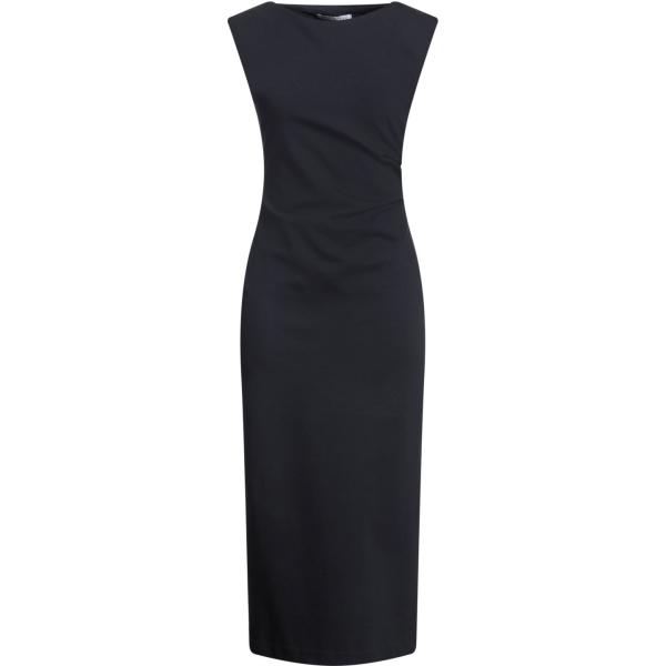 vestiti midi/longuette Caractère nero tinta unita