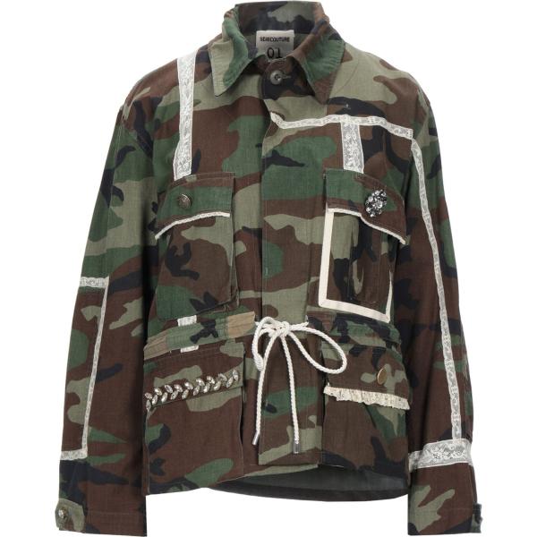 giacche Semicouture nero military