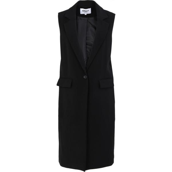 blazer Only nero tinta unita