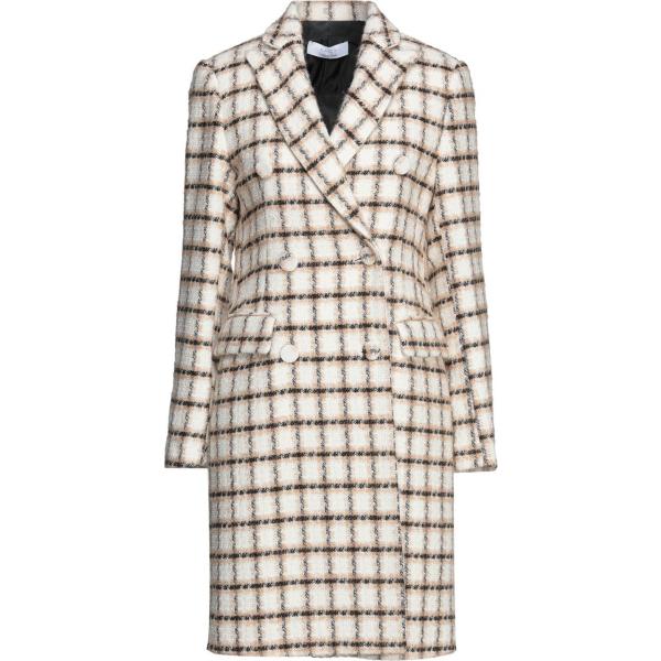 cappotti Kaos bianco a quadri