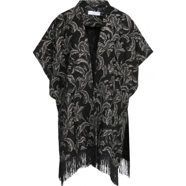 cappotti Kaos nero a fiori