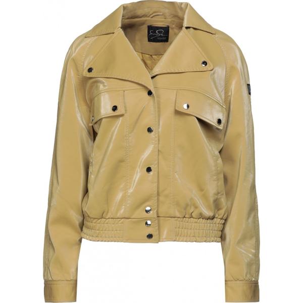 giacche YES ZEE by ESSENZA marrone tinta unita