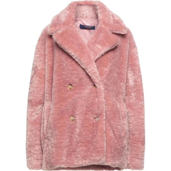 cappotti Trussardi Jeans rosa tinta unita