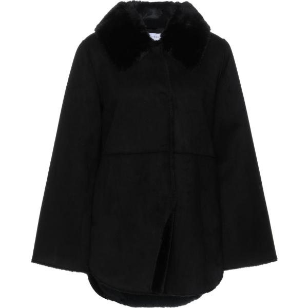 cappotti Caractère nero tinta unita