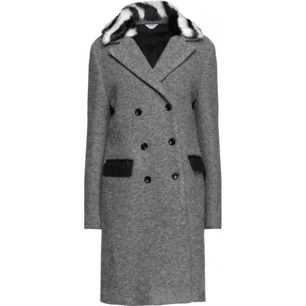 cappotti Liu •Jo grigio tinta unita