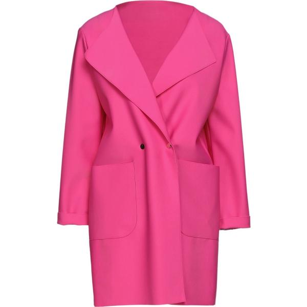 cappotti Annie P. rosa tinta unita