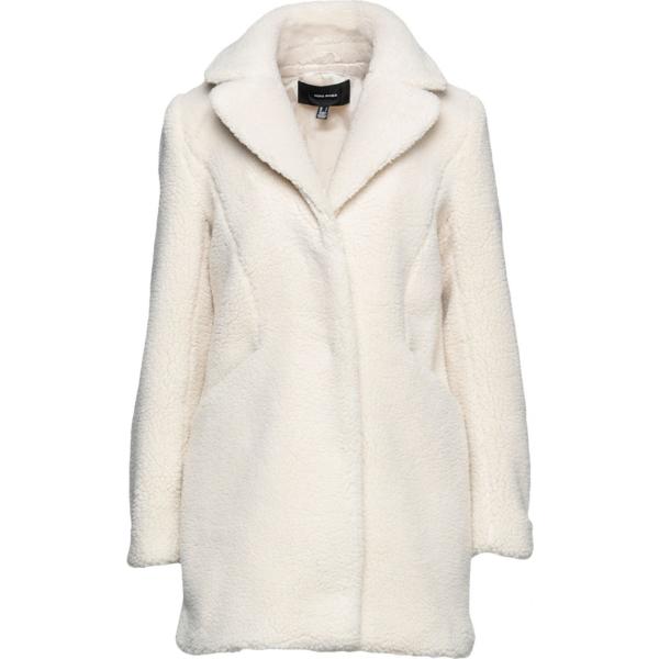 cappotti Vero Moda bianco tinta unita