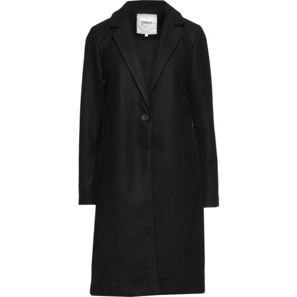cappotti Only nero tinta unita