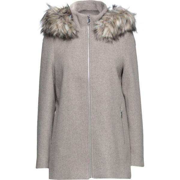 cappotti Vero Moda grigio tinta unita