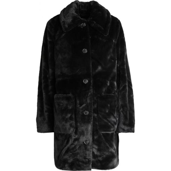 cappotti Vila nero tinta unita