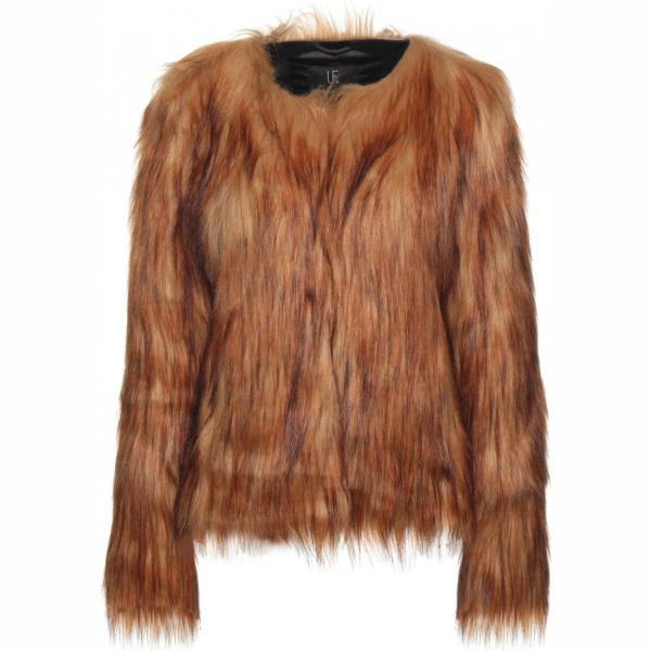 cappotti Unreal Fur marrone