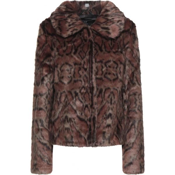 cappotti Unreal Fur marrone animalier