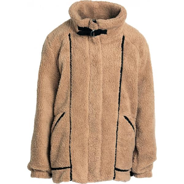 cappotti Dkny marrone tinta unita