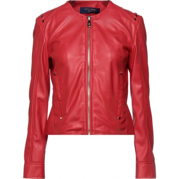 giacche Trussardi Jeans rosso tinta unita