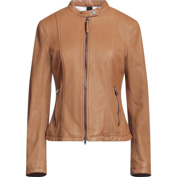 giacche Garrett marrone tinta unita